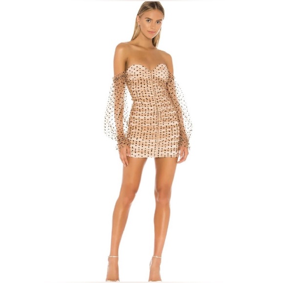 Secrets Dress in Dark Nude
MAJORELLE - Picture 3 of 4